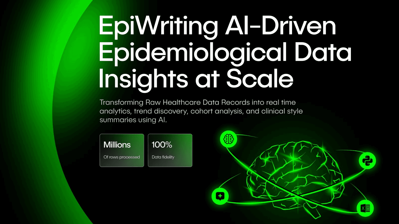EpiWriting — Healthcare Data Analysis AI screenshot